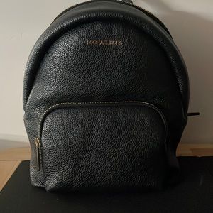 Michael Michael Kors black backpack purse